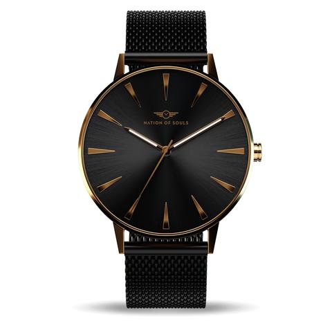 Argo | Gold Gloss - Jet Black